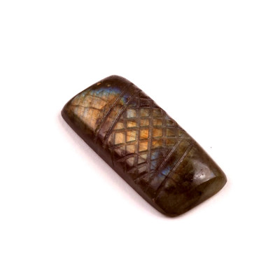 Kabošon Labradorite č.4770 (34x15x6mm)