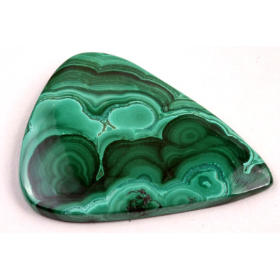 Kabošon Malachite č.1271 (39x30x5mm)