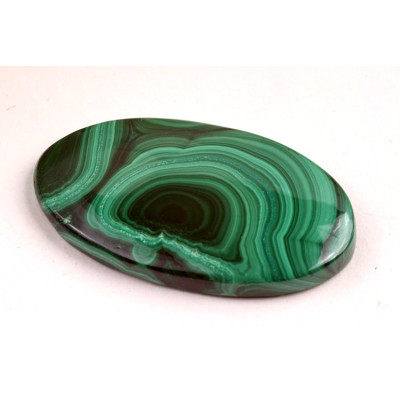 Kabošon Malachite č.3813 (40x23x6mm)