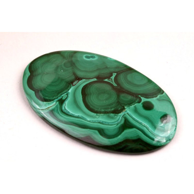 Kabošon Malachite č.6246 (42x26x4mm)