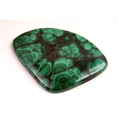 Kabošon Malachite č.6252 (41x30x4mm)