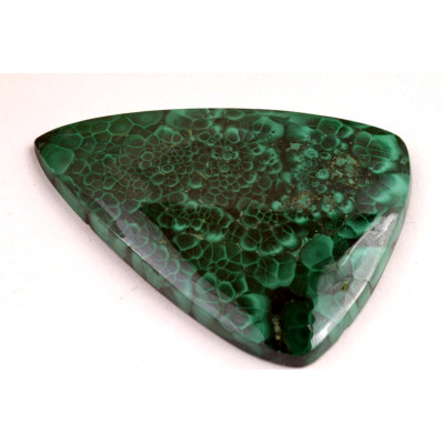 Kabošon Malachite č.7272 (42x32x5mm)