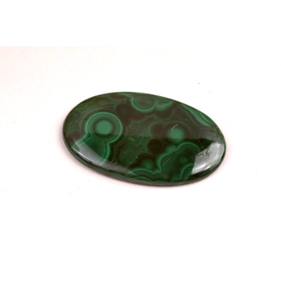 Kabošon Malachite č.7282 (29x19x3mm)