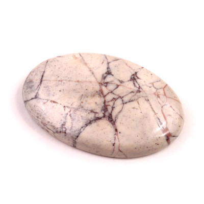Kabošon Porcelain Jasper č.2550 (32x20x6mm)