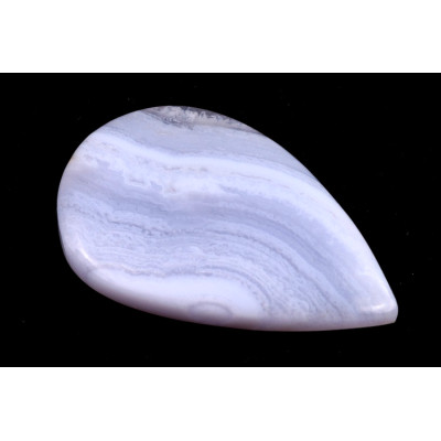Kabošon Blue Lace Agate č.1076 (40x25x5mm)