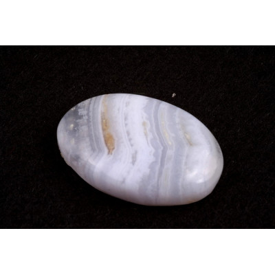 Kabošon Blue Lace Agate č.1082 (29x20x7mm)