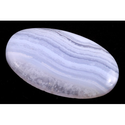 Kabošon Blue Lace Agate č.1083 (44x27x5mm)
