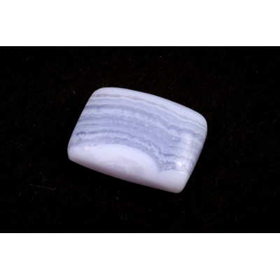 Kabošon Blue Lace Agate č.1103 (21x16x5mm)
