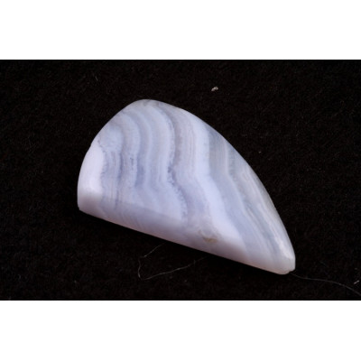 Kabošon Blue Lace Agate č.1111 (32x20x7mm)