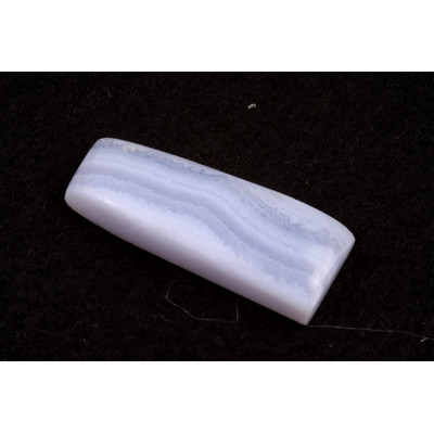 Kabošon Blue Lace Agate č.1113 (31x12x6mm)