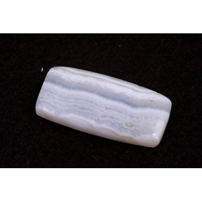 Kabošon Blue Lace Agate č.1116 (31x15x5mm)