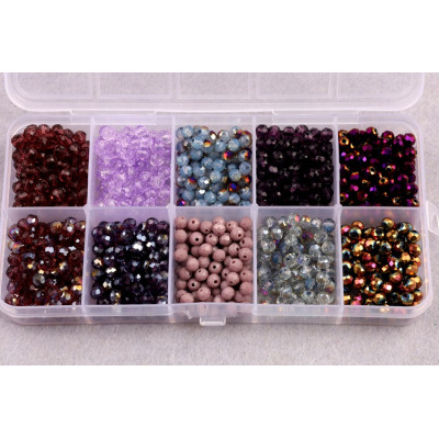 Organizér broušené kuličky 4mm - č.23 (800ks)