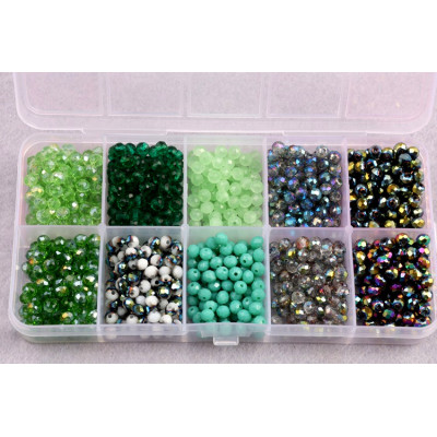 Organizér broušené kuličky 4mm - č.24 (800ks)