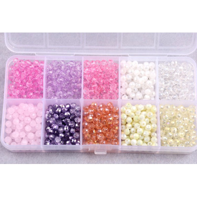 Organizér broušené kuličky 4mm - č.27 (800ks)