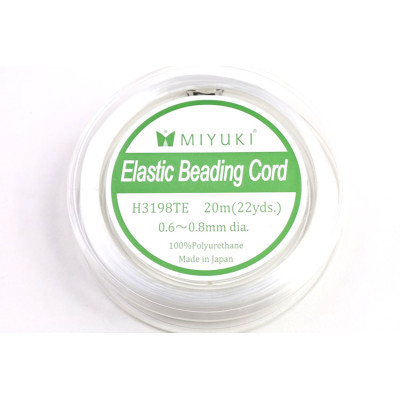 Miyuki pruženka plochá 0.6 - 0.8mm (20m)