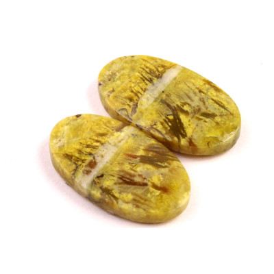 Kabošony páry Green Opal č.P820 (28x17x5mm)