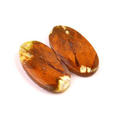 Kabošony páry Green Opal č.P836 (31x17x5mm)