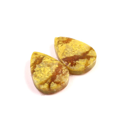 Kabošony páry Green Opal č.P838 (23x16x5mm)