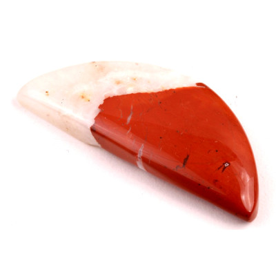 Kabošon Red Jaspis č.404 (47x20x7mm)
