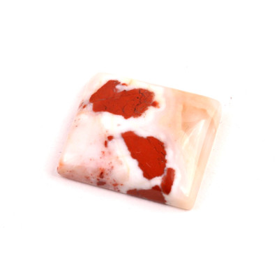 Kabošon Red Jaspis č.407 (24x21x6mm)