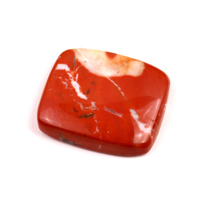 Kabošon Red Jaspis č.415 (28x25x6mm)