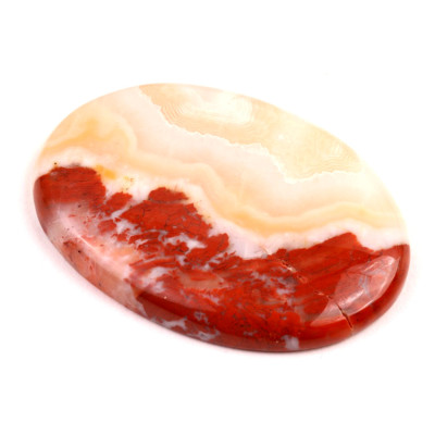 Kabošon Red Jaspis č.426 (47x33x6mm)