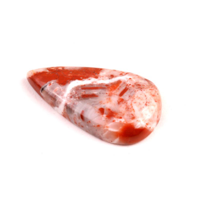 Kabošon Red Jaspis č.440 (35x20x6mm)