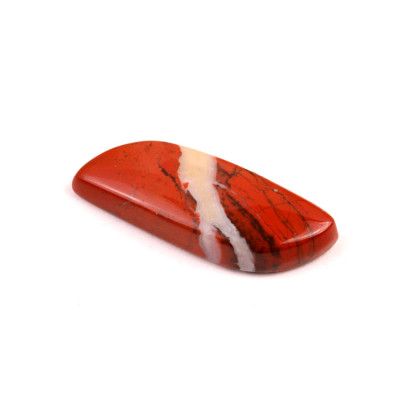 Kabošon Red Jaspis č.441 (33x13x6mm)