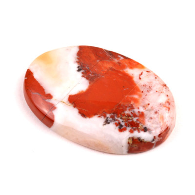 Kabošon Red Jaspis č.462 (40x28x7mm)