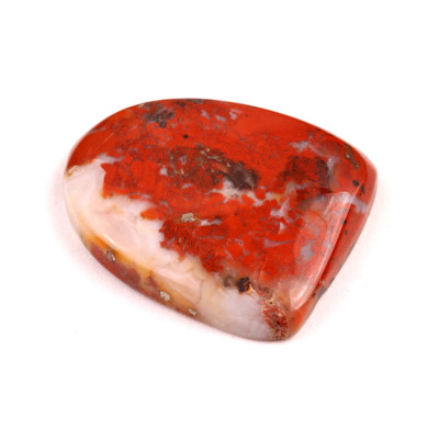 Kabošon Red Jaspis č.3131 (34x28x7mm)