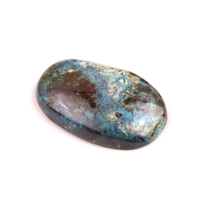 Kabošon Azurite č.1568 (35x23x7mm)