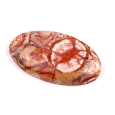 Kabošon Birds Eye Jaspis č.6289 (40x24x7mm)