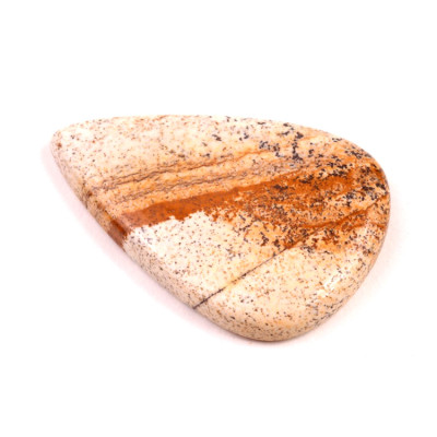 Kabošon Picture Jasper č.2321 (39x27x5mm)