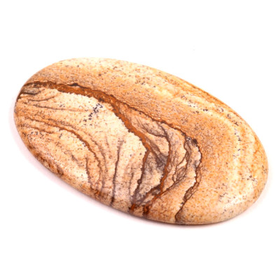 Kabošon Picture Jasper č.2330 (54x34x5mm)