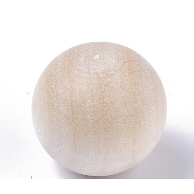 Dřevěná koule bez dírky 35 mm