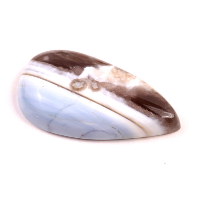 Kabošon Blue Opal č.1471 (36x20x7mm)