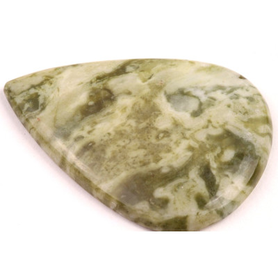 Kabošon Epidote Jasper č.1643 (52x39x6mm)