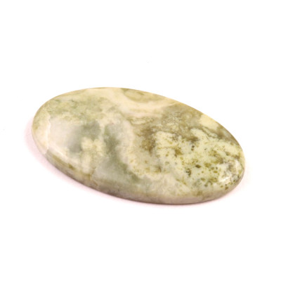 Kabošon Epidote Jasper č.1650 (40x22x5mm)