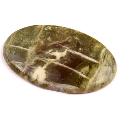 Kabošon Epidote Jasper č.1658 (50x33x6mm)