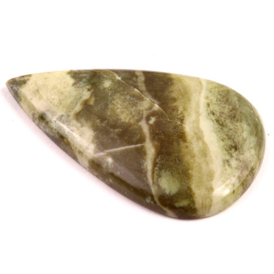 Kabošon Epidote Jasper č.1659 (51x31x6mm)