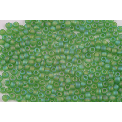 TOHO Round 8/0  N. 217 Trans-Rainbow-Frosted Peridot