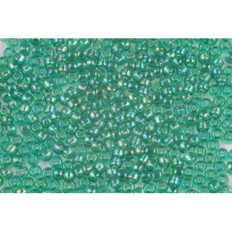 TOHO Round 8/0  N. 218 Trans-Rainbow Dark Peridot