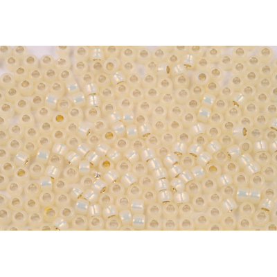 TOHO Round 8/0  N. 569 Silver-lined Milky Lt Jonquil