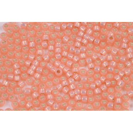 TOHO Round 8/0  N. 1188 Silver-Lined Milky Peach