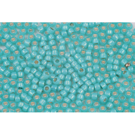 TOHO Round 8/0  N. 1291 Silver-Lined Milky Teal