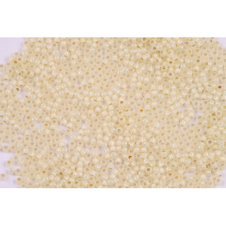 TOHO Round 11/0  N. 527 Silver-lined Milky Lt Jonquil