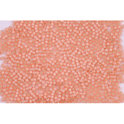 TOHO Round 11/0  N. 906 Silver-Lined Milky Peach