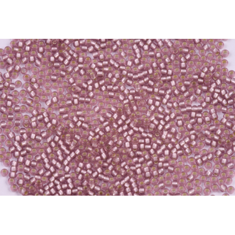 TOHO Round 11/0  N. 949 Silver-Lined Frosted Lt Amethyst