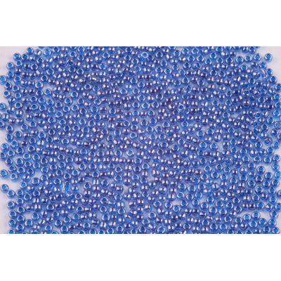 TOHO Round 11/0  N. 1003 Inside-Color Lt Sapphire/Opaque Dk Blue Lined