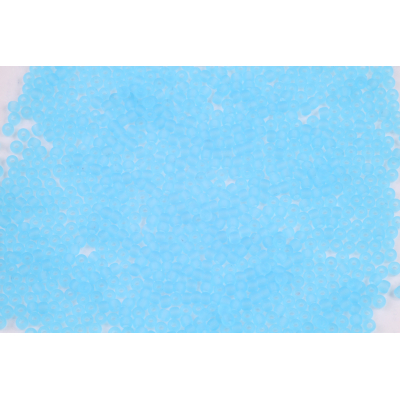 TOHO Round 11/0  N. 1007 Transparent-Frosted Aquamarine